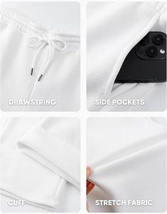 MOMENTUM <b>MEN'S</b> CANVAS UNISEX <b>JOGGERS</b>-BREATHABLE QUICK-DRY LIGHTWEIGHT UV PROTECTION ANTI-STATIC SIDE POCKETS SUMMER STYLE - Product Image 3