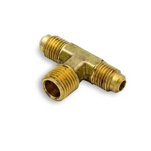 Raccord en T à trois voies en laiton pour tube, à raccordement mâle, le plus vendu - Product Image 2