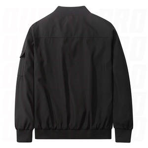 Veste bomber pour homme, veste coupe-vent légère, veste de sport, veste de golf, veste décontractée pour toutes les saisons - Product Image 3