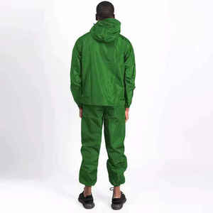 Custom Nylon Windbreaker Lightweight Hiking Streetwear <b>Straight</b> Quick Dry Tracksuit Two Piece Jogger Pants and <b>Jacket</b> 2 Pcs Sets - Product Image 2
