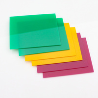 Feuille de verre plexiglas Alands, acrylique transparent 2mm 3mm 4mm 5mm