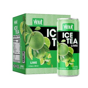 Boissons gazeuses 250 ml, thé glacé, jus de citron vert, fabricant de boissons en marque blanche OEM ODM - Product Image 1