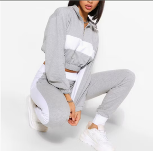 Vêtements de sport personnalisés avec logo, ensemble de survêtement confortable pour femmes, ensemble de survêtement sportif, survêtement avec logo, ensemble de vêtements de sport - Product Image 6