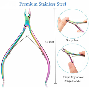 Nail Manicure Clippers Trimmer Pedicure Dead Skin <b>Remover</b> Fingers Beauty Nipper Hot Selling Stainless Steel Cuticle Nippers - Product Image 6