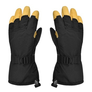 Gants longs en cuir de mouton noir personnalisés unisexes, élégants pour l'hiver, le sport quotidien, les voyages, le ski, le cyclisme, l'opéra et les soirées - Product Image 2