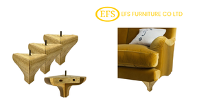 Triangle Solid Wood Furniture Leg Unique Modern Design for Sofa Cabinet Coffee <b>Table</b> Replacement OEM Factory - Product Image 2