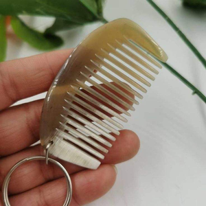 Peigne en corne de buffle UNIQUE pour cheveux, peigne en corne naturelle colorée de qualité supérieure pour extensions capillaires, fabriqué au Vietnam - Product Image 4