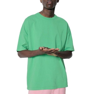 Camisetas de Hombre 100% Algodón, Lisas, Cuello Redondo, Oversize, Casuales, con Diseño de Logotipo Personalizado, Hombros Caídos - Product Image 6