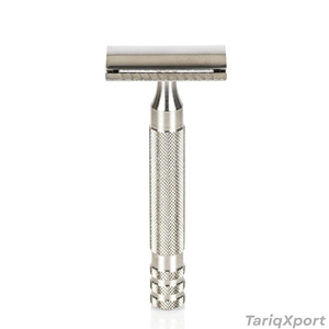 Maquinilla de Afeitar de Seguridad Desechable Profesional de Alta Gama, Fabricada en Acero Inoxidable Sueco, con Triple Cuchilla y Mango de ABS, para Afeitado en Húmedo - Product Image 4