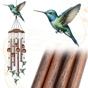 Campane a Vento Naturali per Decorazione Giardino Esterno, Regalo per Donne, Mamme e Nonne - Product Image 1