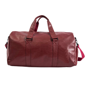 Luxury Sport <b>Weekender</b> <b>Bag</b> <b>for</b> <b>Women</b> Genuine Leather Travel <b>Bag</b> with Large Capacity and Polyester Lining - Product Image 2