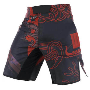 Pantalones Cortos de MMA de Alta Calidad, Tejido Resistente, Costuras Fuertes, Ajuste Flexible, Duraderos, para Entrenamiento Intenso de Artes Marciales - Product Image 3