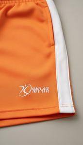 กางเกงขาสั้นออกกำลังกายสำหรับผู้หญิง กางเกงขาสั้นเอวยางยืด ระบายอากาศ แห้งเร็ว เอวสูง สำหรับโยคะ ฟิตเนส กระชับสัดส่วน - Product Image 2