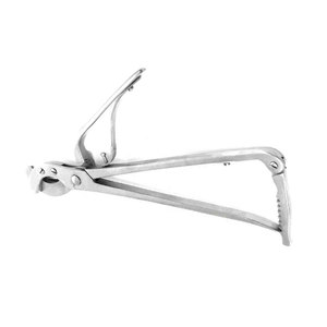 Pince de castration professionnelle en acier inoxydable avec mécanisme à cliquet, instrument chirurgical vétérinaire robuste - Product Image 4