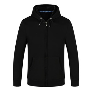 เสื้อฮู้ดดี้คุณภาพสูง เนื้อผ้าคอตตอน 100% หนานุ่ม สำหรับผู้ชาย สกรีนโลโก้ได้ตามต้องการ ซิปยาวเต็มตัว ผ้าเฟรนช์เทอร์รี่ ฟลีซ พูลโอเวอร์ เสื้อฮู้ดดี้หนา - Product Image 6