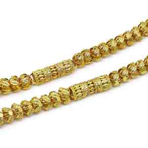 Collares de Cadena Holo Chapados en Oro Micro de 14K, 18K, 24K al por Mayor, Cadena Estilo Holo, Diseño de Cadena Moderno, Joyería de Cadena para Hombre de Latón. - Product Image 3