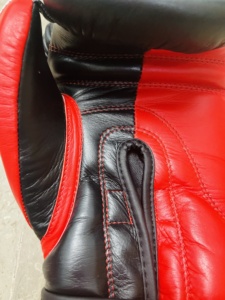 Guantes de Boxeo Profesionales de Competición, Cuero Premium, Cierre Ajustable de Velcro, Unisex, para Kickboxing y Muay Thai - Product Image 4