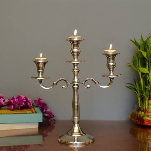 High End Quality <b>Brass</b> <b>Candlestick</b> Holder Set of 2 for Home Decoration Durable Metal Candle Holders - Product Image 2