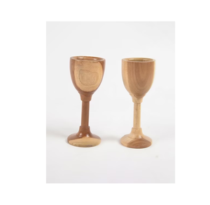Vintage Quality Partyware Whiskey Glass Made with Acacia Wood Natural Wood Color Best Price Unique Design - Product Image 5