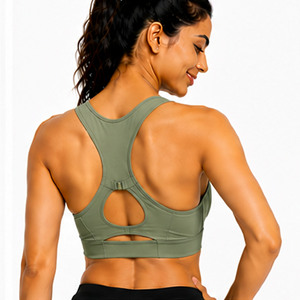 Custom Women Seamless Sports Bra High <b>Support</b> Yoga Fitness <b>Crop</b> <b>Top</b> Breathable Workout Gym Wear Private Label Sports Bra - Product Image 4