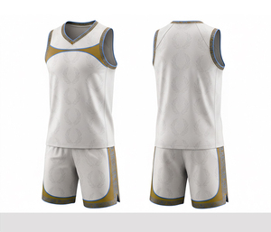 Tenue de basketball en gros pour jeunes, kit d'équipe personnalisé par sublimation, service OEM, vêtements de sport pour hommes et femmes - Product Image 5