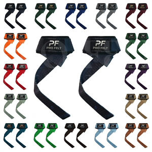 Sangles de poignet de musculation de qualité supérieure avec support rembourré, sangles de levage en nylon robustes pour la musculation en salle de sport - Product Image 1