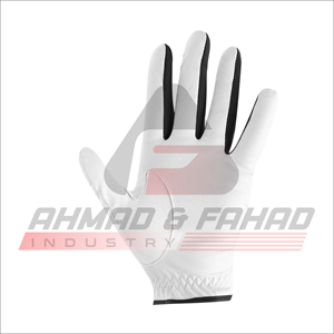 ถุงมือกอล์ฟสีขาวระบายอากาศได้ดี พร้อมสายรัดข้อมือแบบปรับได้สำหรับผู้ชาย เหมาะสำหรับการเล่นกอล์ฟกลางแจ้ง โดย A&F IND. - Product Image 5