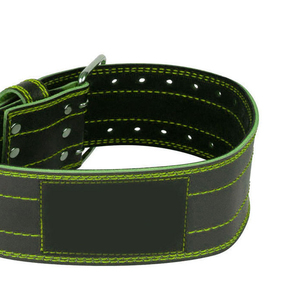 Ceintures de musculation en cuir de vachette sur mesure, avec logo personnalisé, pour un soutien maximal, idéales pour le fitness et la force athlétique. - Product Image 6