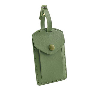 Etiqueta de equipaje personalizada al por mayor de cuero PU portátil para bodas, maletas, viajes, etiquetas de equipaje, etiquetas colgantes - Product Image 3