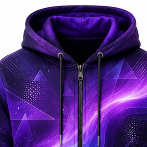 Las Mejores Sudaderas con Cremallera de Algodón y Forro Polar, Sudadera Personalizada 2026 Basics, Sudaderas con Cremallera para Hombre en Venta - Product Image 5