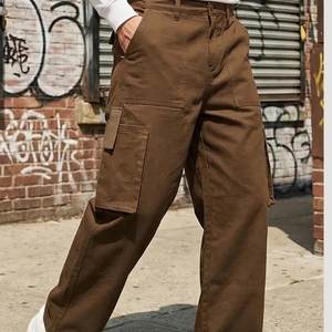 Pantalones de hombre de nuevo diseño con múltiples bolsillos, de la mejor calidad, transpirables, de color sólido, nueva moda, gran venta, pantalones de hombre estilo streetwear. - Product Image 5