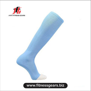 Knee High <b>Compression</b> <b>Socks</b> Breathable Spandex Polyester <b>Running</b> Solid Color Adult Summer - Product Image 3