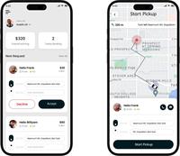 Plataforma de reserva de viajes para una reserva de taxis sin interrupciones, seguimiento en tiempo real, pagos seguros, gestión de conductores y programación de viajes.