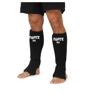 Espinilleras de Karate para Entrenamiento, Algodón Elástico, Protección para Boxeo y Artes Marciales, Acolchado de EVA, Diseño Personalizado - Product Image 3