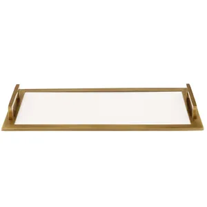 Plateau en plastique fait main de luxe, décor intérieur haut de gamme, écologique, style américain, Zahid Exports, sûr, grand grossiste - Product Image 3