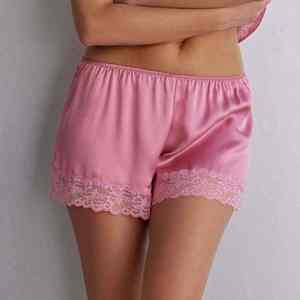 Pantalones Cortos Casuales Brillantes para Mujer, de Tela Ligera y Cómoda, Resistentes al Sudor y de Secado Rápido, Ideales para Ejercicio Diario y Gimnasio - Product Image 3