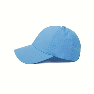 White Breathable Adjustable Sport <b>Cap</b> Unisex Summer <b>Baseball</b> Hat Adult Casual Wear - Product Image 4