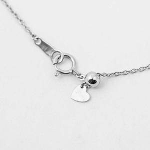 Collar con Diamante Cultivado en Laboratorio de Corte Radiante de 3.19ct en Oro Blanco de 14K con Engaste de Halo, Joyería de Lujo, Regalo para Ella - Product Image 3