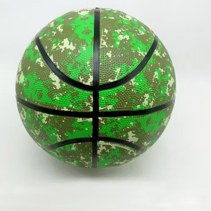 Ballon de basket camouflage taille 7 en PVC durable pour sport en extérieur - Product Image 3