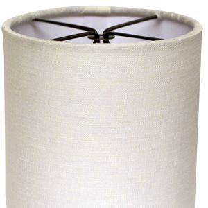 Set di 6 lampadari a tamburo paralumi con doppia fiamma Clip a sospensione neve-eleganti luci - Product Image 2