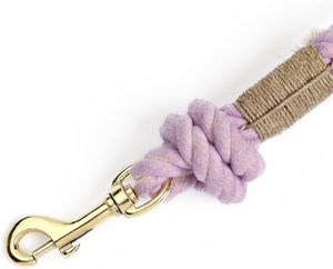 Eco-Friendly Handmade Rope Dog <b>Leash</b> for Small Dogs – Organic Cotton Braided <b>Pet</b> Lead - Product Image 2