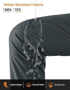 Pantalones Unisex con Cordón Ajustable, Cintura Elástica y Puños Ajustables en los Tobillos, que Absorben la Humedad, para Adultos - Product Image 6