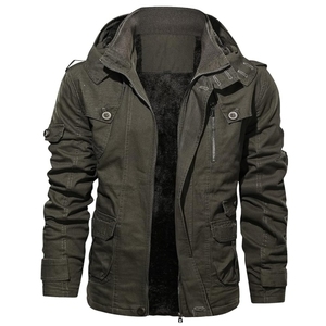 Veste pour homme de haute qualité 100% coton, respirante, décontractée, pour l'hiver, avec logo personnalisé - Product Image 1