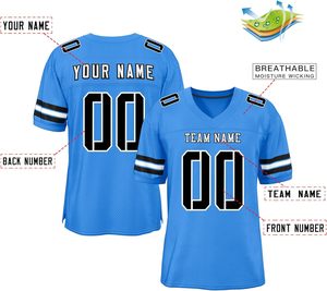 Fabricante de Camisetas de Fútbol Americano Duraderas, Malla de Poliéster con Impresión, Absorbe el Sudor, Proveedor al por Mayor de Ropa Deportiva - Product Image 2