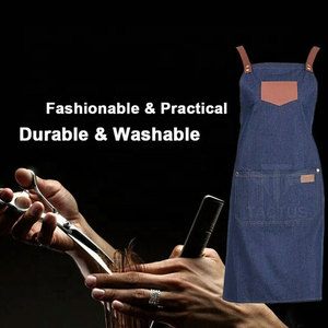 New Arrival Custom Design Premium Barber <b>Aprons</b> Eco-Friendly Adjustable Neck Barber <b>Aprons</b> For Unisex - Product Image 6