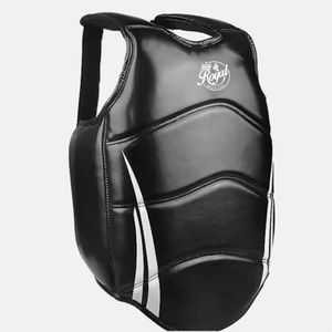 Protector de pecho de boxeo de cuero genuino de calidad superior recién llegado Kick Boxing Fighting Training Body Protector Protectores de pecho para hombres - Product Image 1