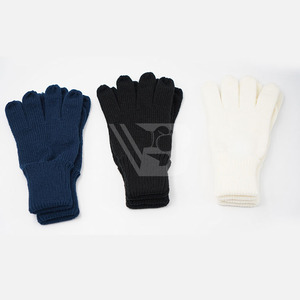 Warm Knitted Windproof 3M for Fleece Lined Snow Custom Acrylic <b>Gloves</b> OEM ODM Thick Winter Cycling Daily BSCI Plain - Product Image 1