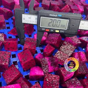 Fruta del Dragón Congelada IQF Premium 20kg en Rodajas/Cubos 100% Original de Dak Lak Vietnam - Empaque al Vacío para Exportación a Granel Privado - Caryln - Product Image 1