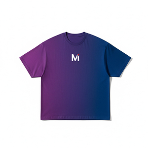 เสื้อยืดทรงบ็อกซี่เนื้อผ้านุ่มพิเศษสำหรับผู้ชาย ผลิตจากโพลีเอสเตอร์ทอคุณภาพสูง เป็นมิตรต่อสิ่งแวดล้อม พิมพ์ลายตามสั่ง ทรงโอเวอร์ไซส์ ไหล่ตก สไตล์สตรีทแวร์ - Product Image 1
