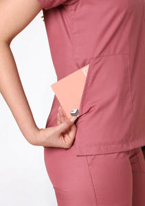 Uniformes Médicos de Verano 2026 de Alta Calidad para Hospitales Dentales, Conjuntos de Overoles Unisex con Logotipo Personalizado, Tela de Poliéster y Elastano - Product Image 3